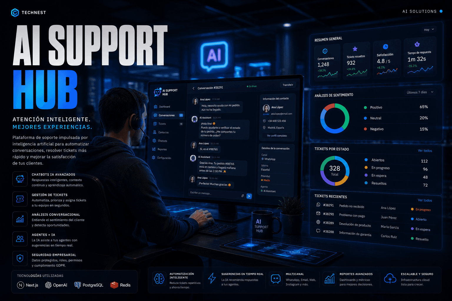AI Support Hub